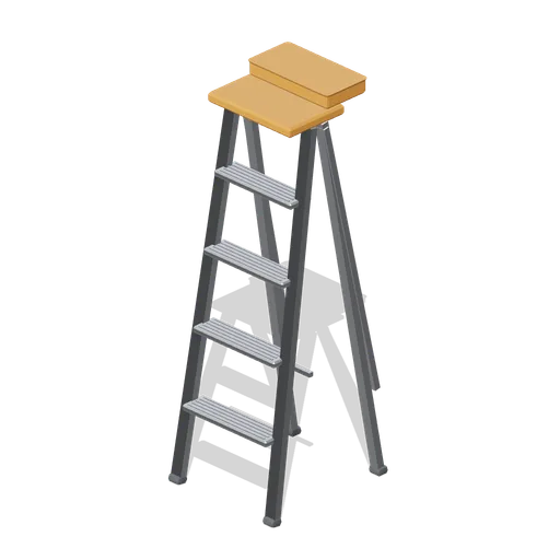 Step ladder (Hardware Store and DIY Warehouse)
