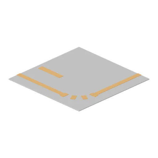 Aisle floor marking corner tile (Hardware Store and DIY Warehouse)