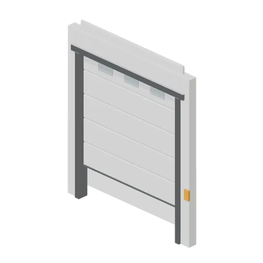 Loading bay door module (Hardware Store and DIY Warehouse)