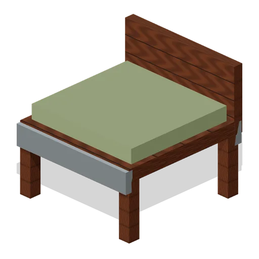 Wall Corner Seat (Underground Survivor Hideout)