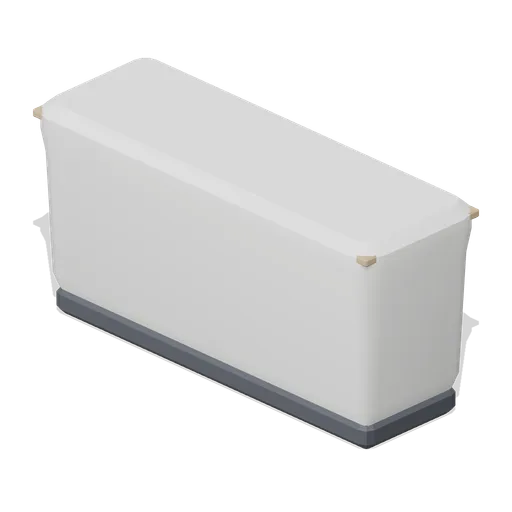 Lobby planter trough (Office Lobby and Building Facilities)