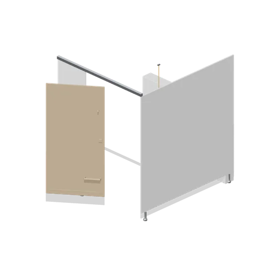 Accessible WC cubicle module (Office Lobby and Building Facilities)