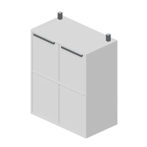 Kitchenette wall cupboard, 600 mm (Office Lobby and Building Facilities)