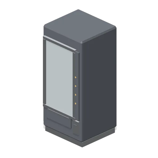 Snack vending machine (Office Lobby and Building Facilities)