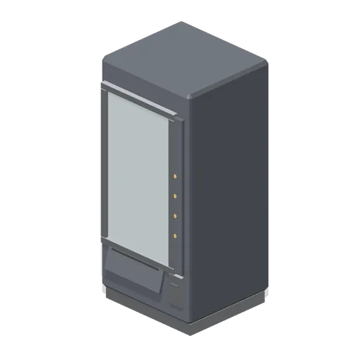 Snack vending machine (Office Lobby and Building Facilities)