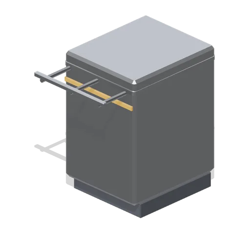 Servery counter module, 600 mm (Office Lobby and Building Facilities)