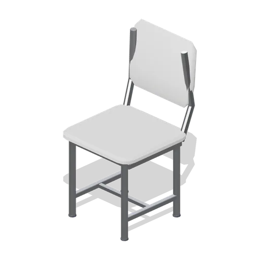Canteen stacking chair (Office Lobby and Building Facilities)