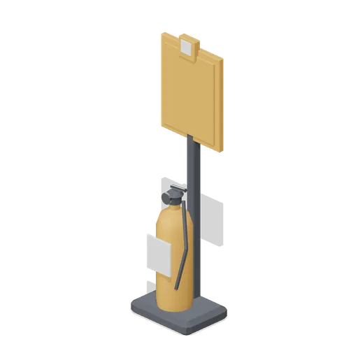 Fire extinguisher point (Office Lobby and Building Facilities)