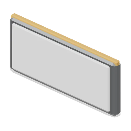 Room name plate (Office Lobby and Building Facilities)