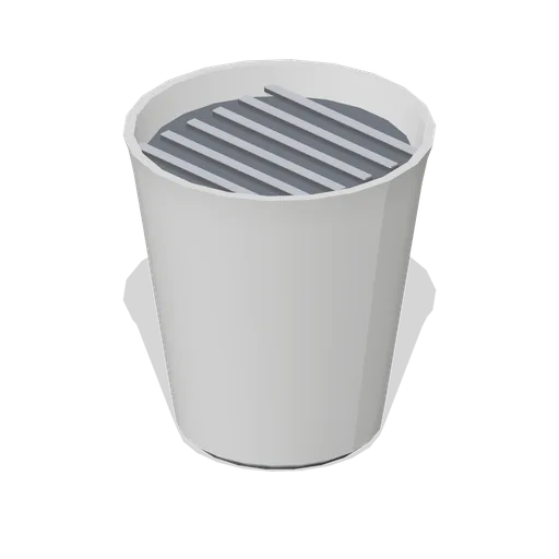 Floor-standing planter (Office Lobby and Building Facilities)