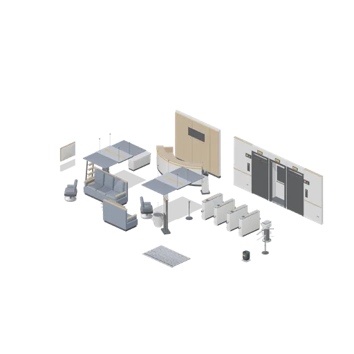 Office Lobby (Office Lobby and Building Facilities)