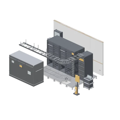 Comms and Server Room (Office Lobby and Building Facilities)