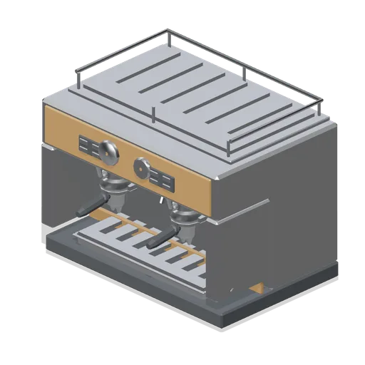 Two group espresso machine (Cafe, Bakery and Coffee Bar)
