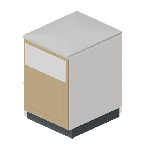 Counter module 600 with drawer bank (Cafe, Bakery and Coffee Bar)