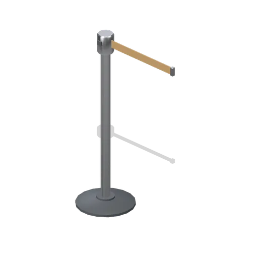 Queue rail post (Cafe, Bakery and Coffee Bar)