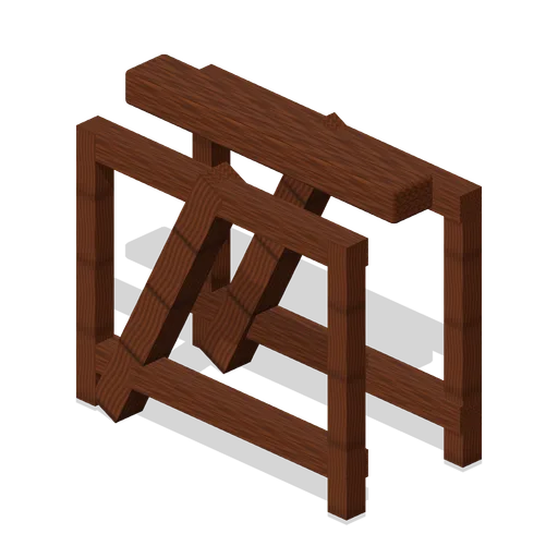 Workshop Sawhorse (Rural Scavenging Settlements)