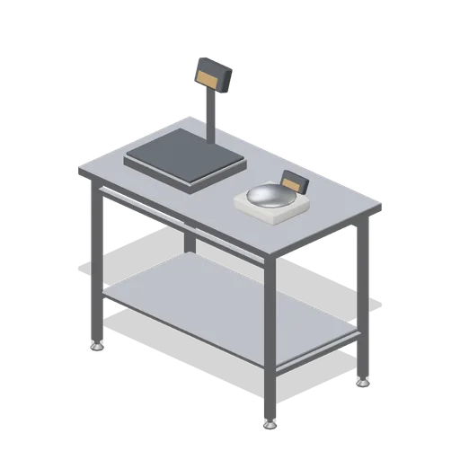 Scale bench (Cafe, Bakery and Coffee Bar)