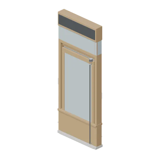 Shopfront door module (Cafe, Bakery and Coffee Bar)