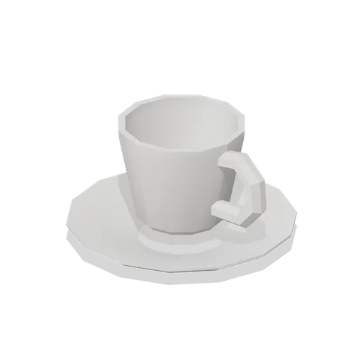 Espresso cup and saucer (Cafe, Bakery and Coffee Bar)