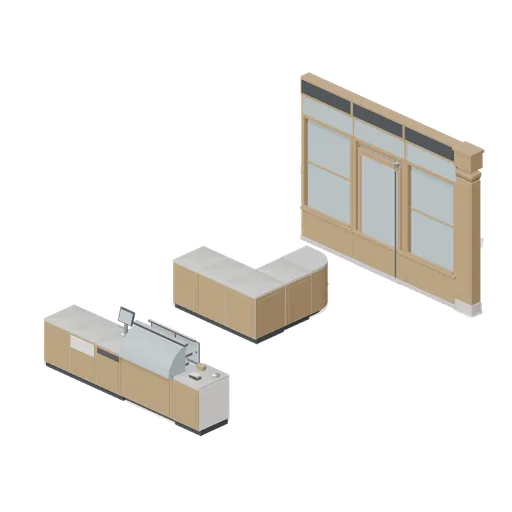 Connector cases (Cafe, Bakery and Coffee Bar)
