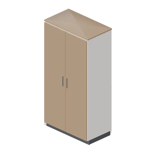 Wardrobe with named doors (Hotel and Resort Operations)
