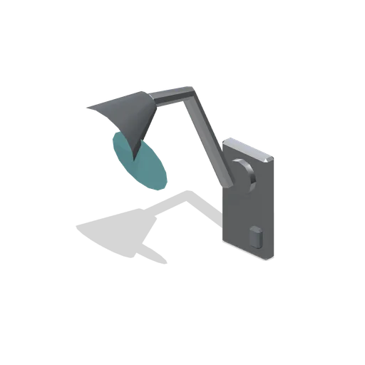 Bedside reading light (Hotel and Resort Operations)