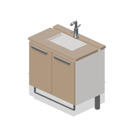Hotel bathroom vanity unit, 800 (Hotel and Resort Operations)