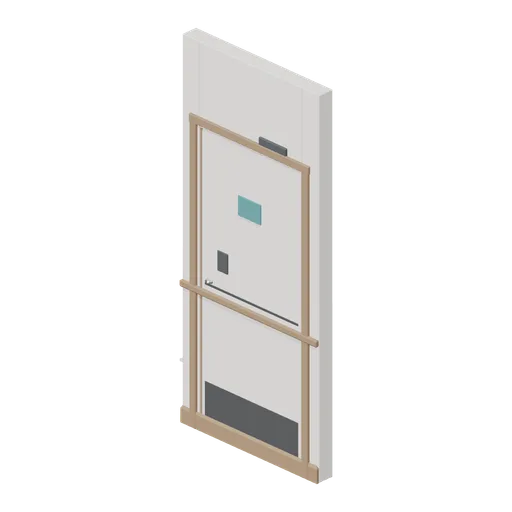 Service door module (Hotel and Resort Operations)