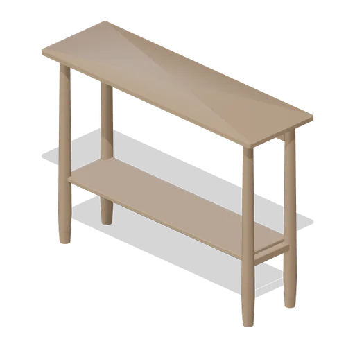 Corridor console table (Hotel and Resort Operations)