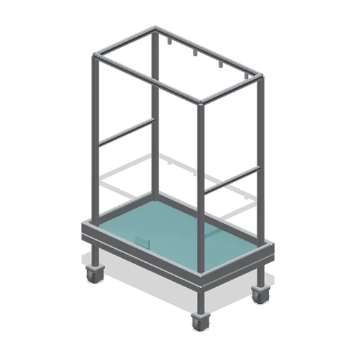Bell trolley (Hotel and Resort Operations)