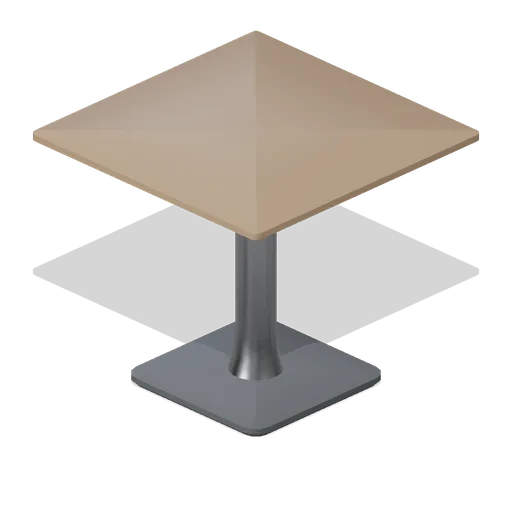 Restaurant table, four cover (Hotel and Resort Operations)