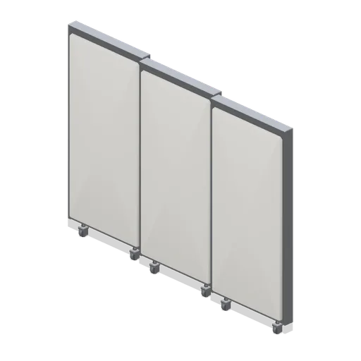 Mobile acoustic partition (Hotel and Resort Operations)