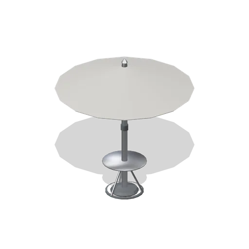 Poolside table with parasol (Hotel and Resort Operations)