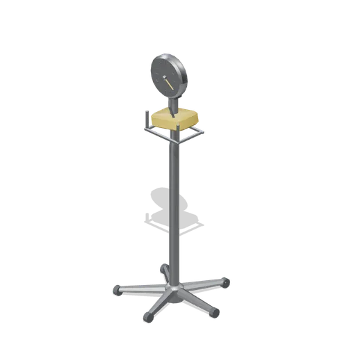 Mobile blood pressure stand (Primary Care Clinic and Veterinary Practice)