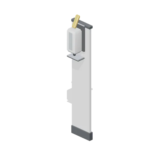 Wall hand gel dispenser (Primary Care Clinic and Veterinary Practice)