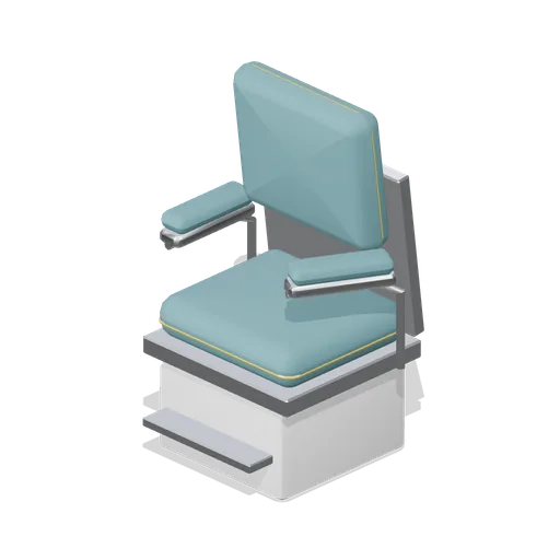 Phlebotomy chair (Primary Care Clinic and Veterinary Practice)