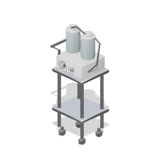 Portable suction unit (Primary Care Clinic and Veterinary Practice)