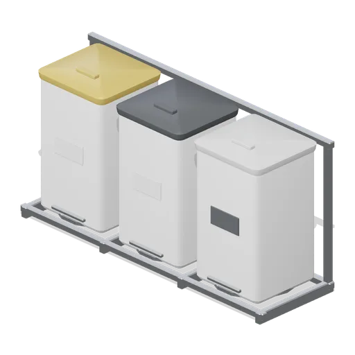 Waste segregation bins (Primary Care Clinic and Veterinary Practice)