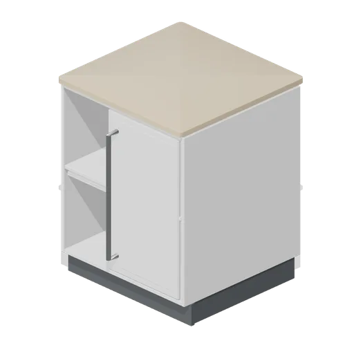 Dispensing counter corner (Primary Care Clinic and Veterinary Practice)