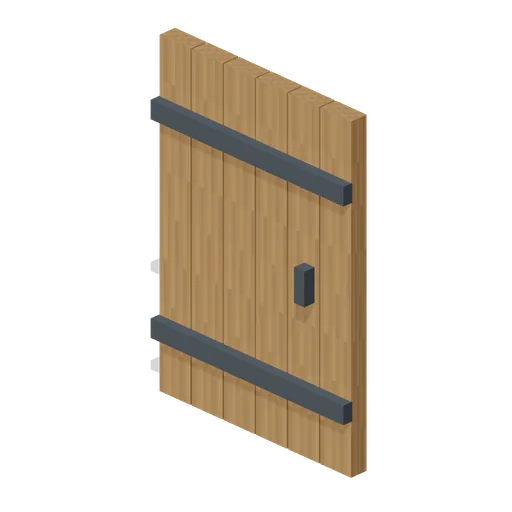 Door Timber (Dungeon Room Builder)