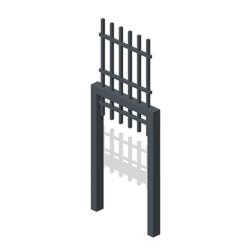 Portcullis Raised (Dungeon Room Builder)