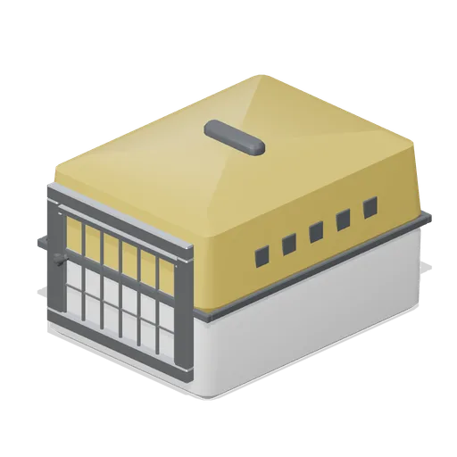Animal transport crate (Primary Care Clinic and Veterinary Practice)