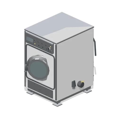 Rigid mount high spin washer extractor (Laundrette and Cleaning Services)