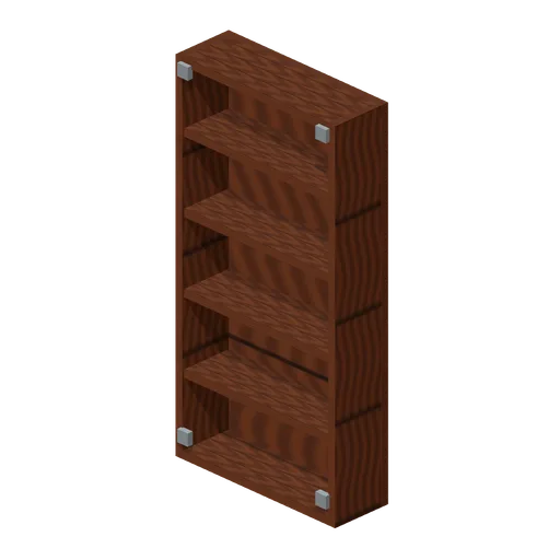 Bookcase Broken Back (Lootable Apartment Interiors)