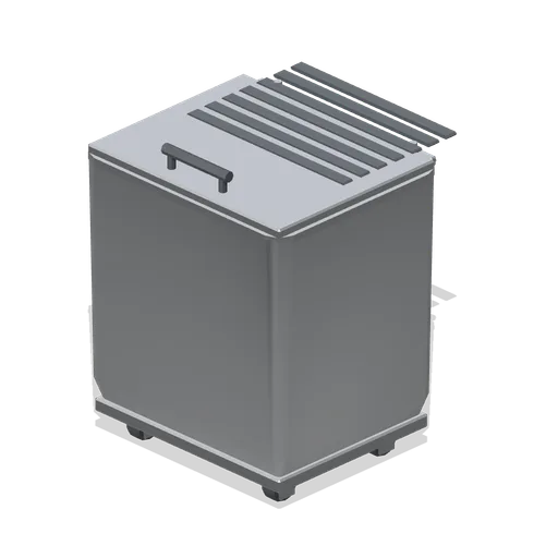 Lint collection bin (Laundrette and Cleaning Services)