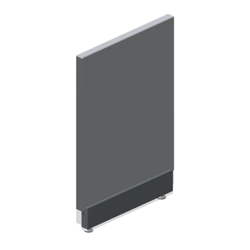 Machine bank end panel (Laundrette and Cleaning Services)