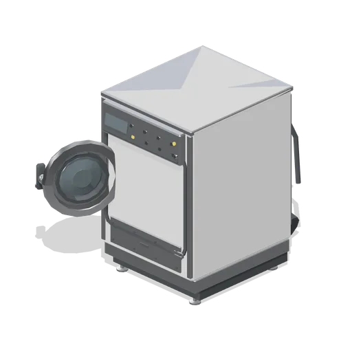 Commercial washer 700, open door (Laundrette and Cleaning Services)