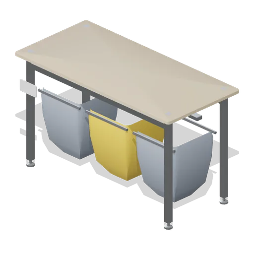 Laundry sorting bench (Laundrette and Cleaning Services)