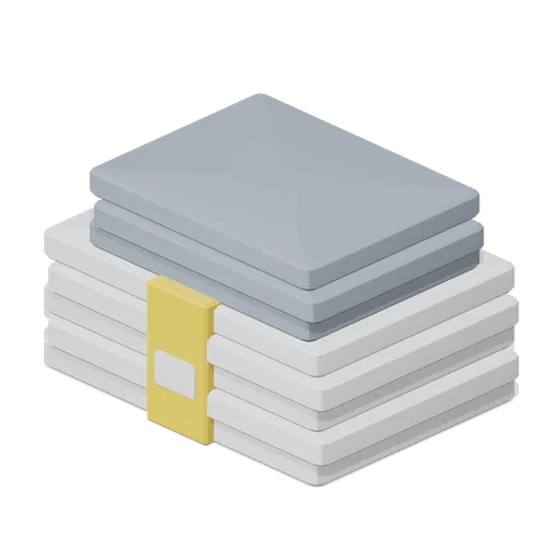 Folded linen stack (Laundrette and Cleaning Services)
