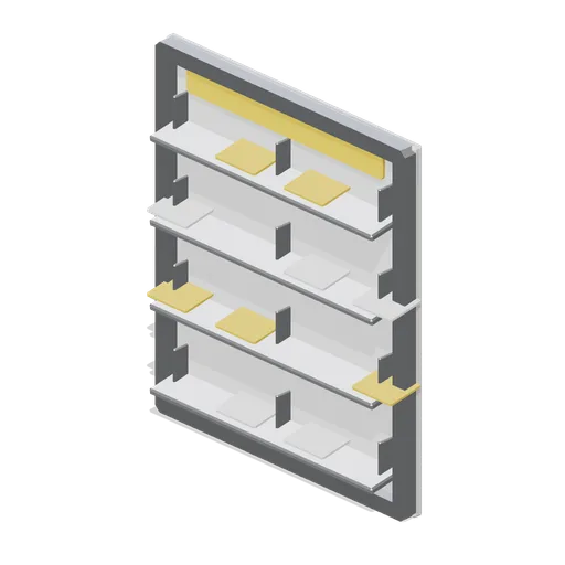 Order ticket rack (Laundrette and Cleaning Services)